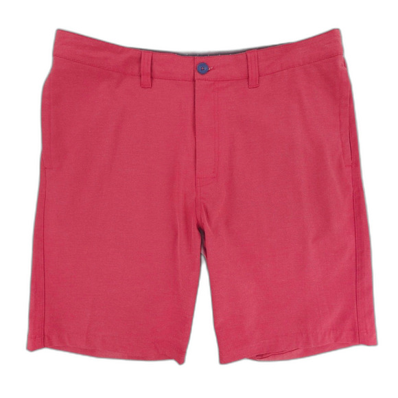 TRAVIS MATHEW Essential Golf Shorts 10" Lightweight Stretch Sporty Resort Red - Picture 1 of 6